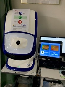 超広角走査型レーザー眼底カメラ