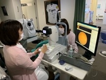 通常眼底カメラ使用